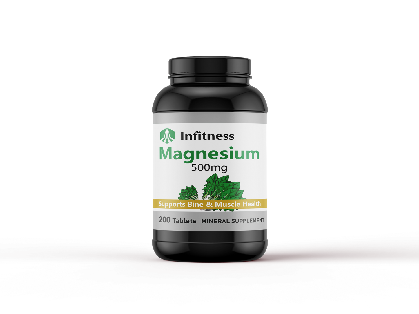 Magnesium, Bone and Muscle Health, Whole Body Support, Tablets, 500 Mg, 200 Ct